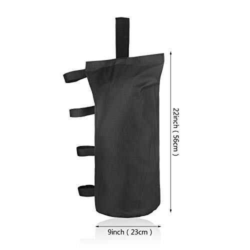 Esingmill Canopy Weight Bags For Pop Up Tent Gazebo, 4Pcs Leg Weights Sand Bags For Instant Outdoor Sun Shelter Canopy Legs, Heavy Duty Stability Sandbag Weighted Feet Bag #TOP1