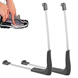 Aprilsunnyzone Dispositivo de medición de pie telescópico, herramienta de medición de zapatos de 110 a 320 mm para una medición precisa de tamaños de zapatos de adultos y niños con diseño ligero