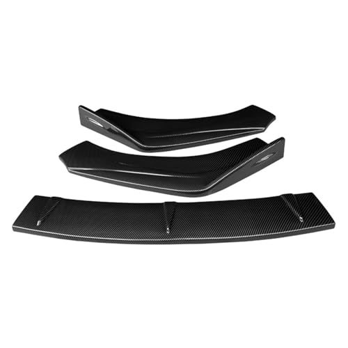Spoiler divisor de parachoques delantero de alta resistencia ABS acabado carbono para coche Mustang