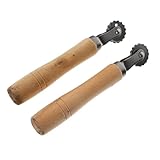 Luxshiny 2 Stück Bienenstock Einbettungswerkzeug Zahnradrolle Imkerzubehör Mittelwandverankerung für Bienenzucht und Nistkasten