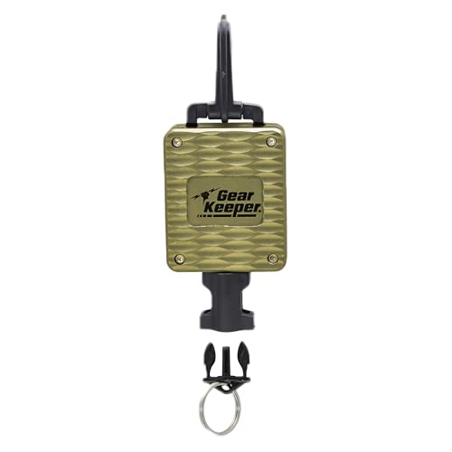Gear Keeper Fly Fishing Net Retractor - Compatible with Most Nets - Various Mounting Options with