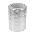 RATCHROLL 1 Roll Underbelly Tape Waterproof 16.40ftx5.91"x0.04" Flex Belly Tape for RV Mobile Home, Camper Travel Trailer, Tear Repair Patch Silver Tone