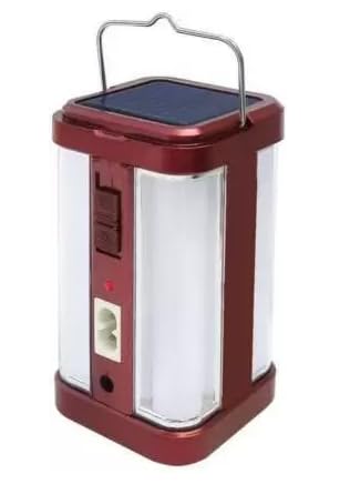 Feriiwala 4 Tube 360 Degree Extra Bright with Electric & Solar Rechargeable Lantern Emergency Light (Multicolor)-image-28