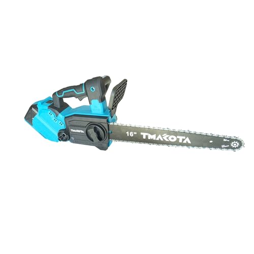 makota motosega a batteria professionale 16 pollici (40cm), doppia batteria 88vf al litio, motore brushless, lubrificazione automatica, ideale per potatura e taglio legna