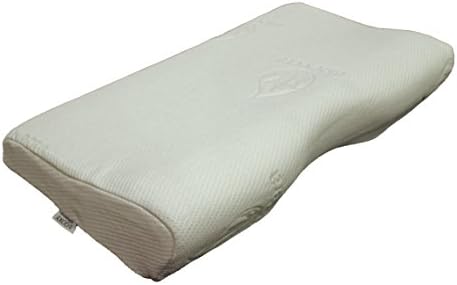 Ergonomic Medically Firm Memory Foam Bed Pillow by GOXY w. Magnets and Extra Bamboo Pillowcase