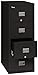 Turtle Fireproof File Cabinet, 4 Drawers, Letter/Legal File Size, 52.75in H x 17.75in W x 25in D, Black, Made in the USA