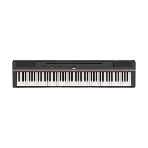 Yamaha – P-125 – Piano numérique 88 notes avec action GHS lestée – Noir – Support de clavier + banc + pédale de clavier… - Les Beatles, Paul McCartney, John Lennon, RIngo Starr, George Harrison Yamaha - P-125 - Piano numérique 88 notes avec action GHS lestée - Noir - Support de clavier + banc + pédale de clavier… – Image 3