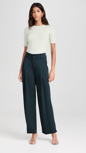Image of Vince Women's Elbow Sleeve Crew Neck Top