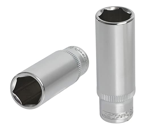 KS Tools - 922.1428 - Ultimate 6-Point Socket - 1/4 inch/8mm, Satin Chrome, 8 mm