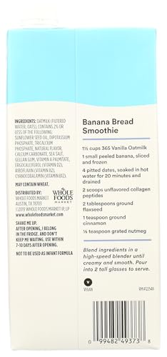 365 by Whole Foods Market, Vanilla Oatmilk, 32 Fl Oz