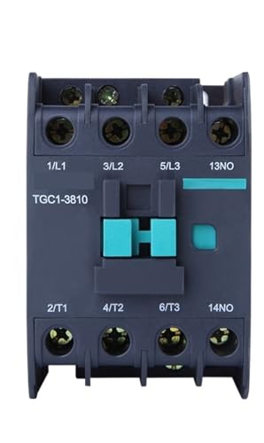 Contacteur CA triphasé 380V TGC1-3810 relais inverseur motorisation