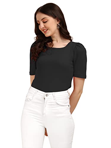Image of Wedani Women's Solid Regular Fit Blouse
