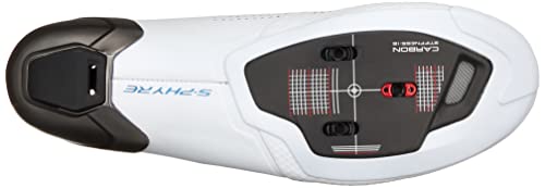SHIMANO SH-RC902 S-Phyre Fahrradschuhe Wide Herren weiß 2022 Rad-Schuhe Radsport-Schuhe - Image 5