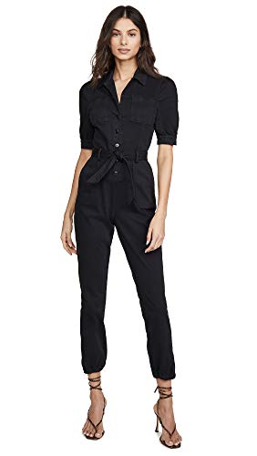 PAIGE Women's Mayslie Jumpsuit, Washed Black, 6