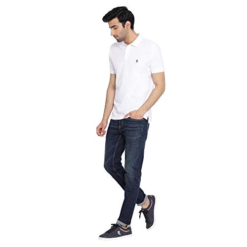 Image of Red Tape Solid Polo T-Shirt for Men | Premium Comfort | Classic Look