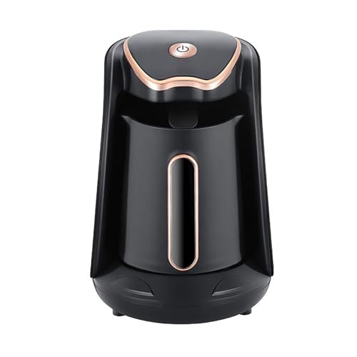 Genérico Cafetera Turca 600W Automática Capacidad 1-4 Tazas Portátil Antiderrame Antisecado para Hogar