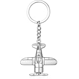 Design Thématique Aviation : Ce porte-clés est conçu sous la forme d’un avion avec des détails précis. Il s’adresse aux amoureux de l’aviation et aux passionnés de voyages, ajoutant une touche symbolique au quotidien.