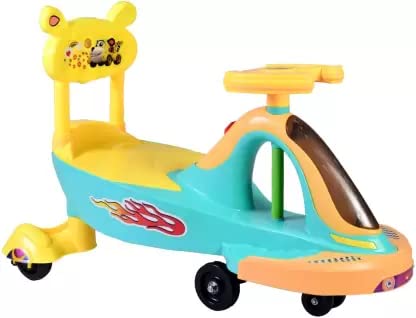 Mothers Love Aeroplane Magic CAR for Kids Rideons & Wagons Battery Operated Ride On (Yellow-Blue) (B09YRW7RCR) Amazon Price History, Amazon Price Tracker