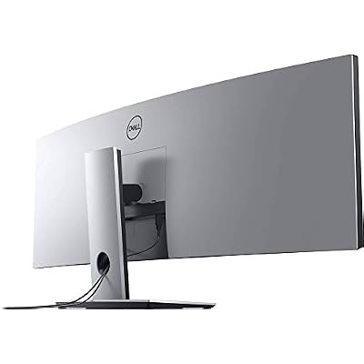 Dell U4919DW UltraSharp 49-inch LED Backlit Curved Gaming Monitor with IPS, Vesa Compatible, Anti-Glare, Tilt, Swivel (HDMI, USB 3.0, USB-C, DisplayPort)