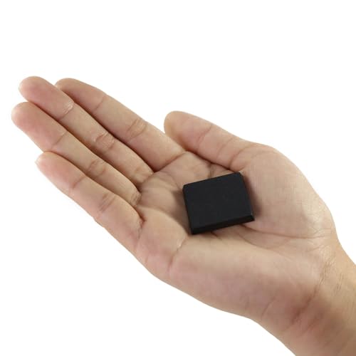 Evemodel Quadratisch Base Modell Modelbau Kunststoff Basis für Figuren oder Miniaturen für War Games Tisch Dekoration (10 Stück 40mm)