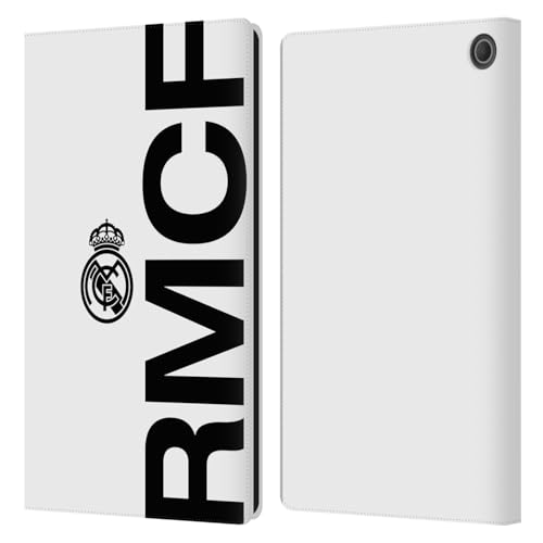 Étui portefeuille Fire Max 11 2023 Real Madrid CF, housse protection cuir tablette Amazon