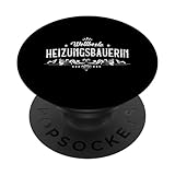 Weltbeste Heizungsbauerin PopSockets mit austauschbarem PopGrip