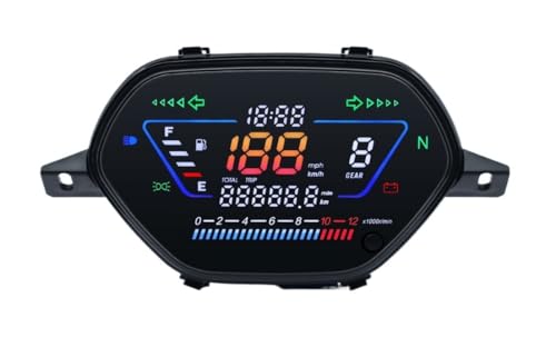 Compteur de vitesse moto numérique pour remplacer un tableau de bord usé