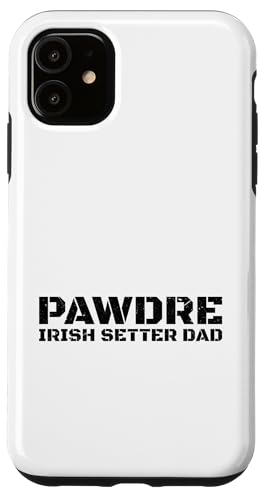 Irish Setter Dog Dad Pet Owner Apparel �X�}�z�P�[�X iPhone 11 �p