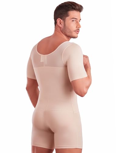 Fajas para Hombres 368 High Compression Mens Shapewear Tummy Control Colombian Girdle Mens Full Body Shaper4