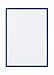 Produktbild Franken GmbH ITSA3M 03 - Dokumentenhalter Frame It X-tra!Line für das Format DIN A3, magnetisch, 1 Stück, blau