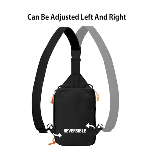 Sling Bag Retro-Modern: Waterproof Crossbody Bag for Women Men - Hidden Water Bottl Pocket for Owala Stanley Cup4