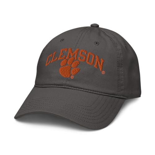 Clemson Tigers Arch Over Officially Licensed Adjustable Baseball Hat