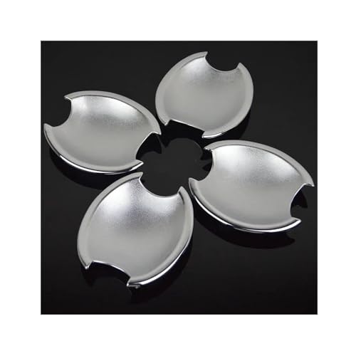 Poignées de porte Nissan Micra K12 argent protection et étanchéité 2 boutons
