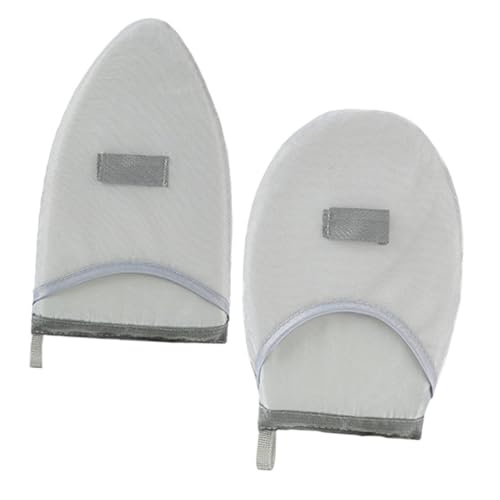 Mikinona 2pcs Heat Resistant Ironing Gloves Garment Protective Mitts for Steam Ironing Men Women Size All