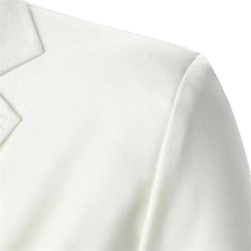 Men's Solid Color Business Casual Jacket Single Button Suit Coat for Wedding Party Formal Wear3