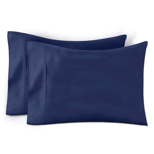 Image of TEXAS LINEN CO. 600 Series Egyptian Cotton Queen Pillow Cases Set of 2
