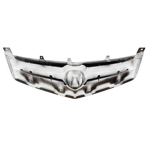 Calandre avant pour Acura TSX 2006-2008 grille supérieure noire de pare-chocs capot