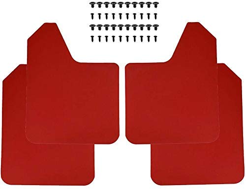 Frfjy Rojo Guardafangos Guardabarros Mudflap Guardabarros para Subaru Impreza Wrx Sti Legado Cover