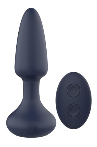 Dream Toys Startroopers Venus Rotating Plug With Remote Blue 14,5 cm