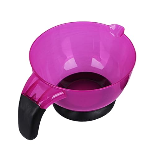 Ciotola per miscelare colori tinta, Ciotola per tinture per capelli da salone,Ciotola per tinture per capelli di grande capacità | Base stabile a ventosa Kit completo di tintura per capelli Ciotole le