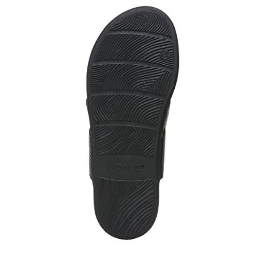Vionic Marvina Women's Orthotic Toe-Post Sandals Black - 8 Medium #TOP4