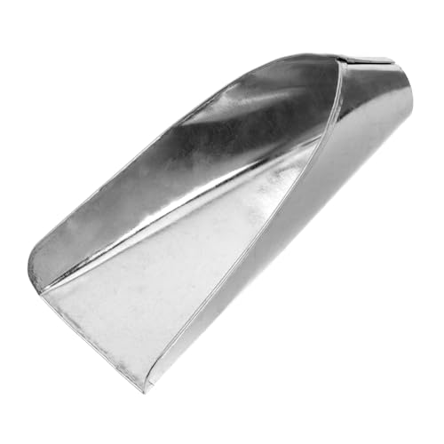 FIXOSHEE Embudo de Boca Ancha de Hierro para Envasado de Alimentos Embudo Grande de Metal Seguro para Cocina y Embalaje de Bolsas de Pollo