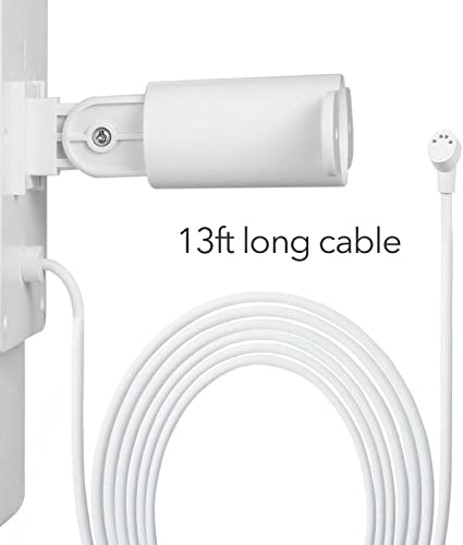 Wasserstein Solar Panel, Solar Panel Charger for Google Nest Cam Outdoor or Indoor, Battery - 2.5W Solar Power - Camera Solar Panels Made for Google Nest (1 Pack)