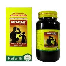 medisynth alfamalt forte syrup weightgain 450gm set of 2