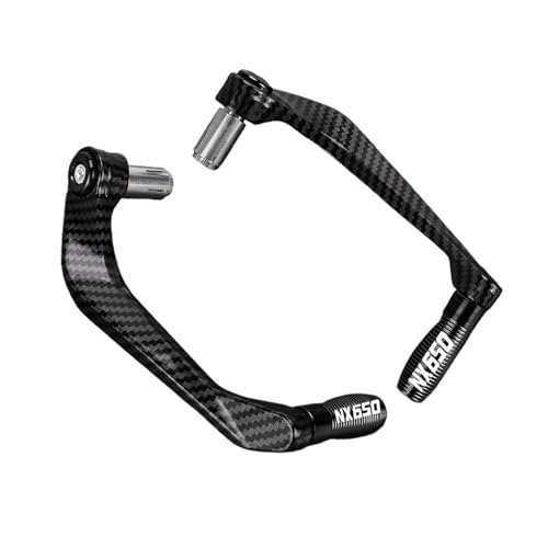 Protection de guidon pour Honda NX650 Dominator 1988-1998 protège-mains noir