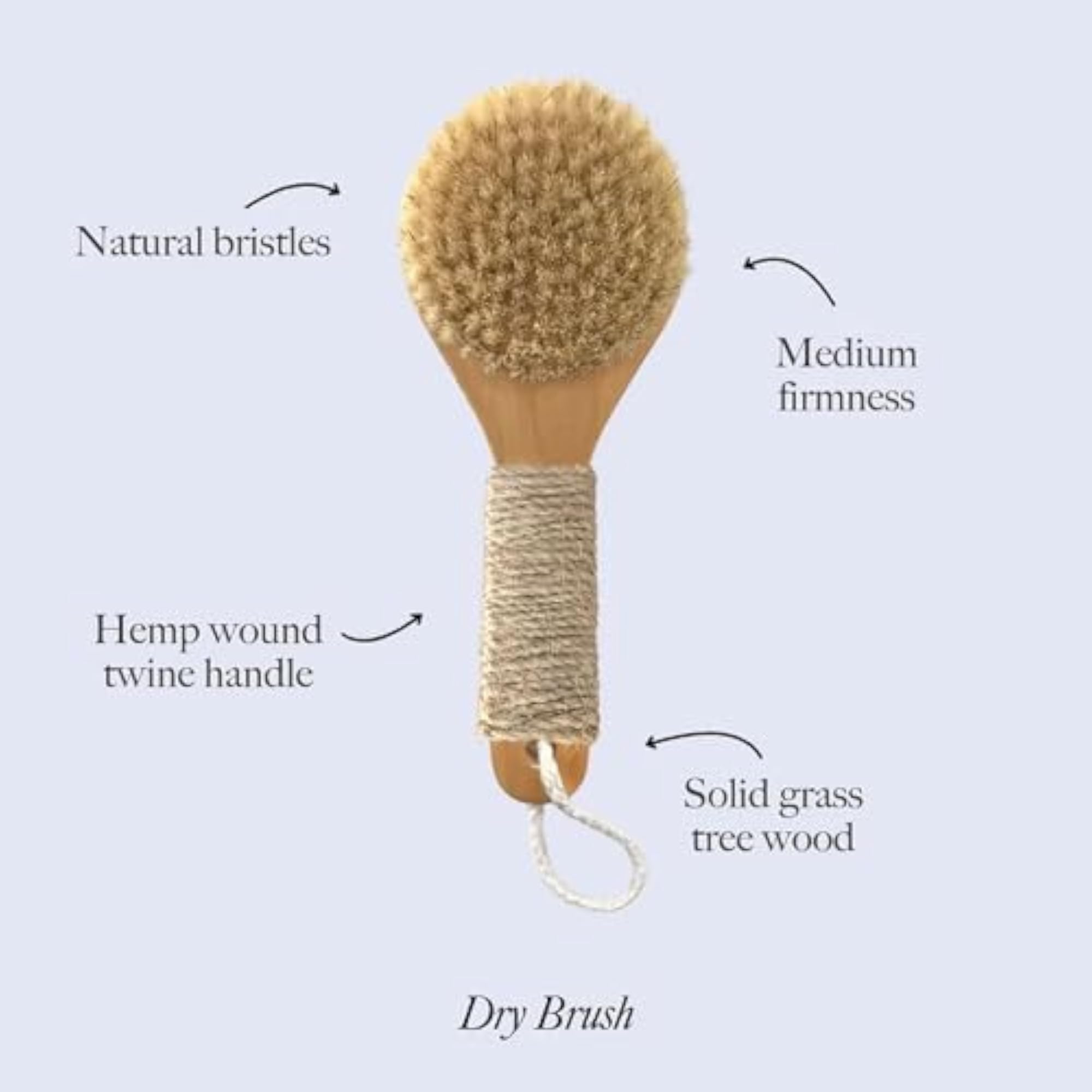 Dry Brush - Skin Exfoliating Full Body Brush