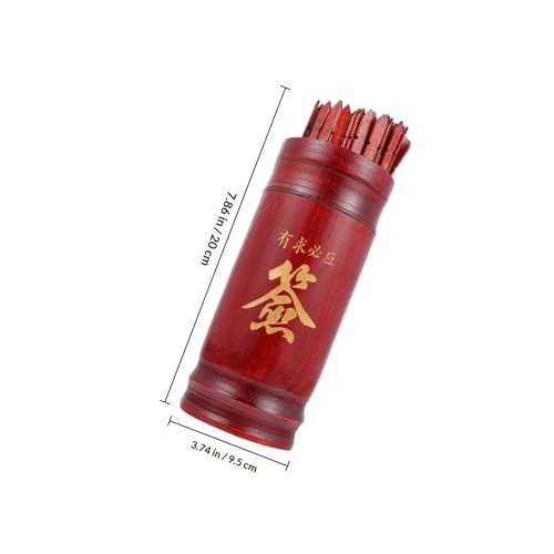 Bâtons de Divination Bouddhiste avec Accessoire de Divination Chinois pour Bureau