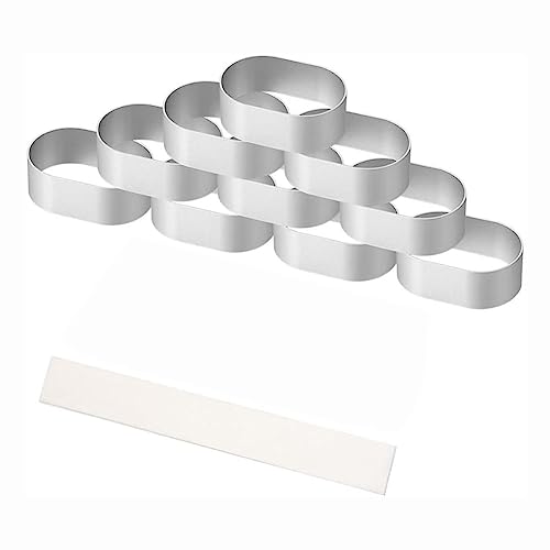 Xbsduih 100 moldes para tarta de pan para mousse con 100 piezas de papel de horno para revestimiento