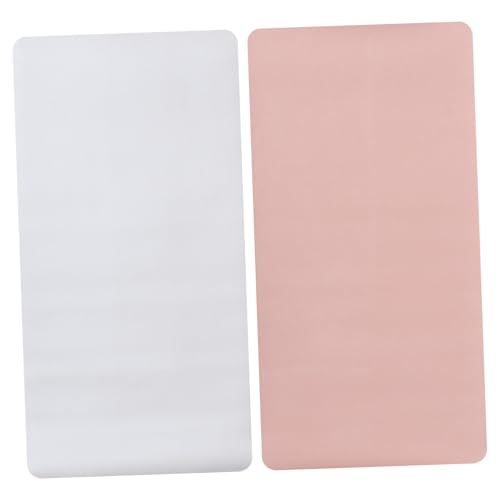 Tapis de souris grand format en PU double face pour bureau et maison