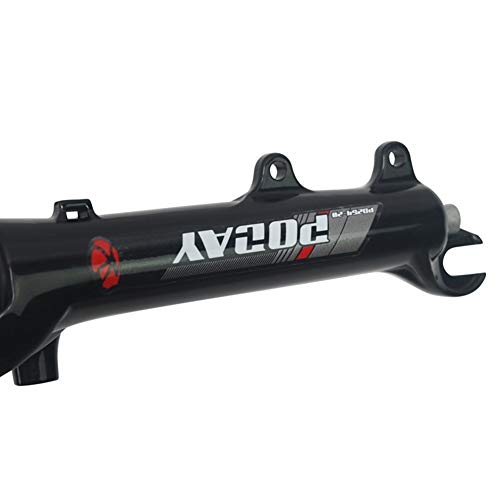 Mzp Bike Fork Folding Bike Suspension Fork 20 Inch V/Disc Brake Travel 80Mm Qr For Cruisers Children's Bicycles (Color : Black) #TOP4